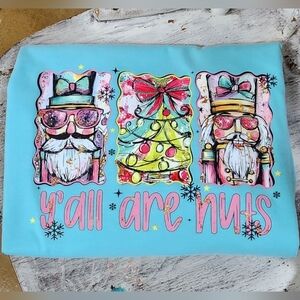 New Comfort Color Nutcracker Yall Are Nuts Long Sleeve Tee